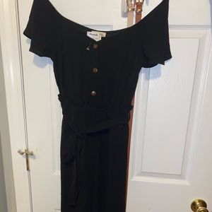 Black jumpsuit